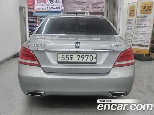Hyundai Equus из Кореи Encar
