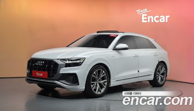 Audi Q8 50 TDI Quattro Premium — пробег 121 097 км — фото 1 из 5