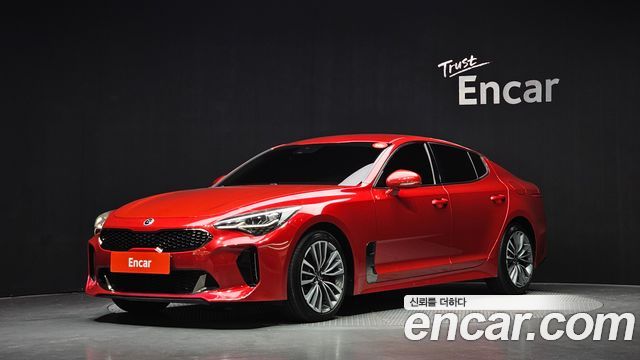 Kia Stinger из Кореи Encar