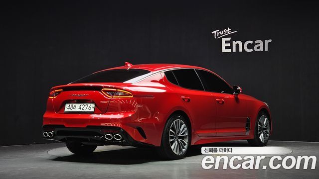Kia Stinger из Кореи Encar