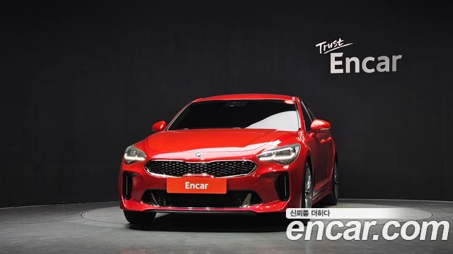 Kia Stinger из Кореи Encar