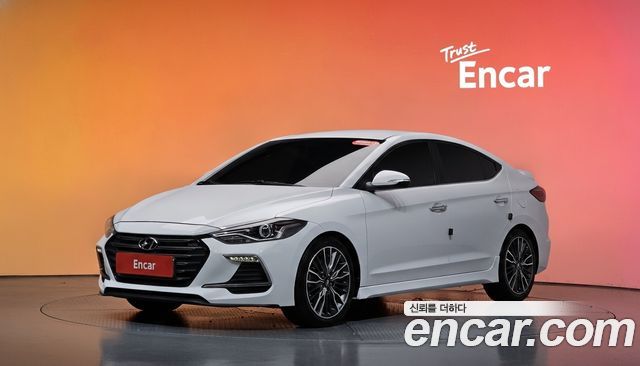 Hyundai AVANTE 1.6 Turbo Sport — пробег 89 975 км — фото 1 из 5