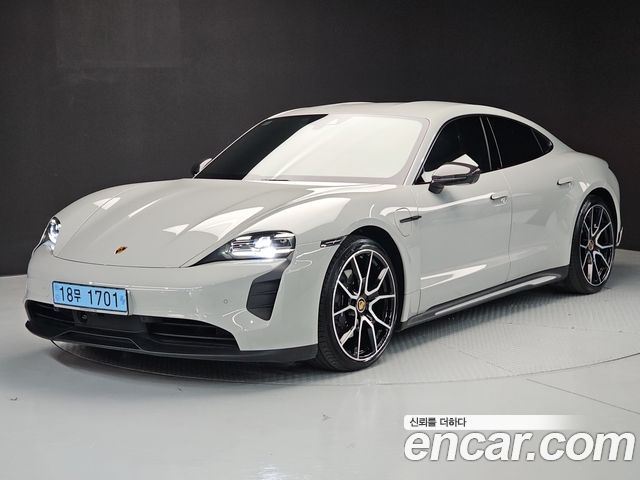 Porsche Taycan из Кореи Encar