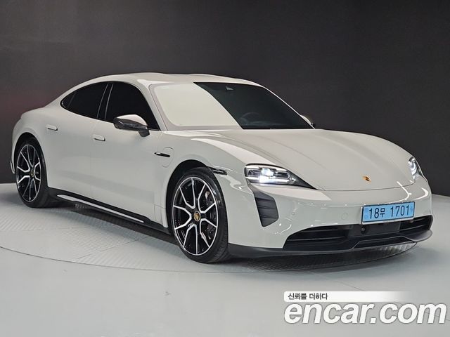 Porsche Taycan из Кореи Encar