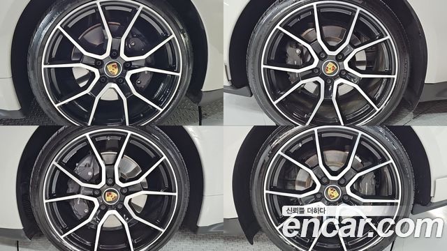 Porsche Taycan из Кореи Encar