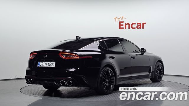 Kia Stinger из Кореи Encar