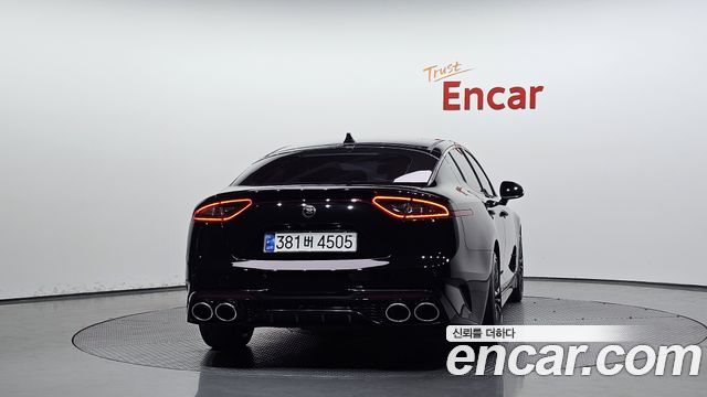 Kia Stinger из Кореи Encar