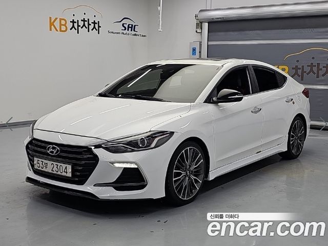 Hyundai AVANTE 1.6 Turbo Sport — пробег 111 852 км — фото 1 из 5