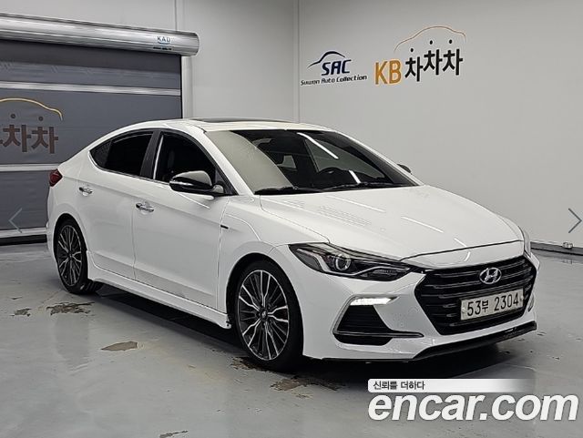 Hyundai AVANTE 1.6 Turbo Sport — пробег 111 852 км — фото 4 из 5