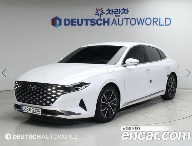 Hyundai Grandeur из Кореи Encar