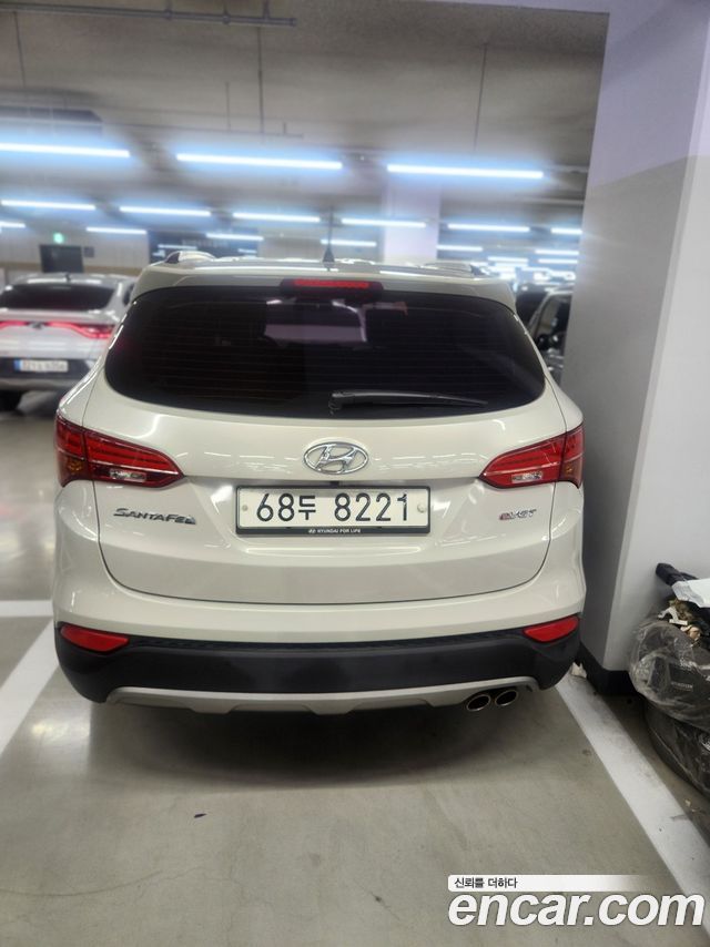 Hyundai Santafe Diesel(e-VGT) 2.0 2WD Premium — пробег 100 700 км — фото 4 из 5