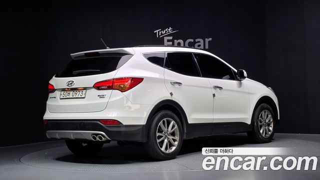 Hyundai Santafe Diesel(e-VGT) 2.2 4WD Morden — пробег 190 486 км — фото 2 из 5