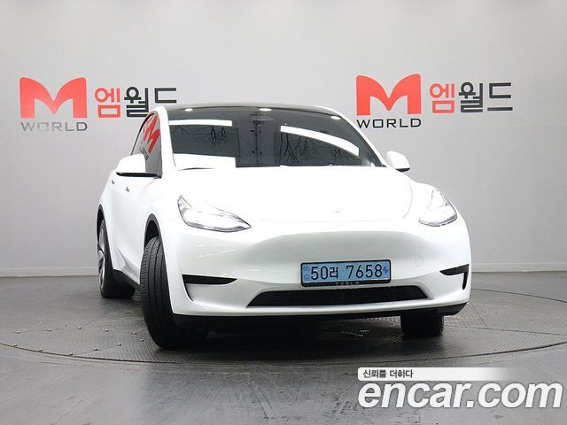 Tesla Model Y из Кореи Encar