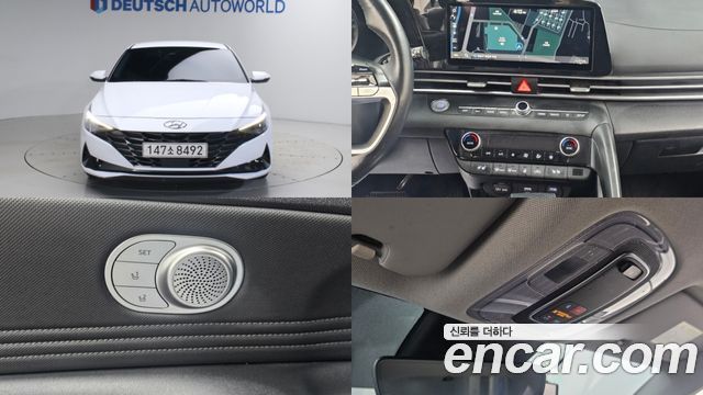 Hyundai AVANTE из Кореи Encar