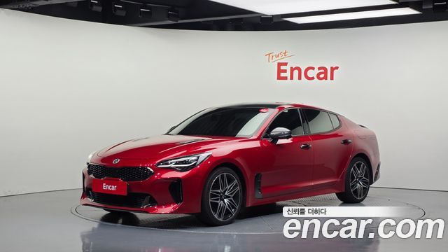 Kia Stinger из Кореи Encar