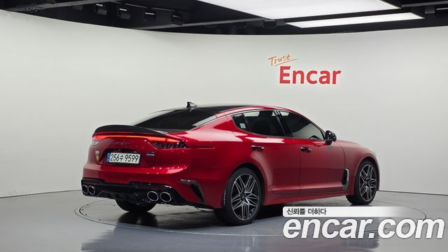 Kia Stinger из Кореи Encar