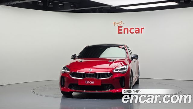Kia Stinger из Кореи Encar