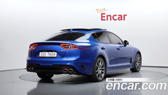 Kia Stinger из Кореи Encar