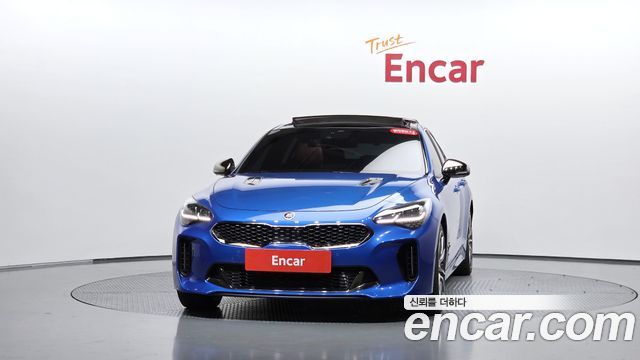 Kia Stinger из Кореи Encar