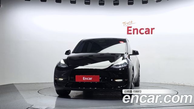 Tesla Model Y из Кореи Encar