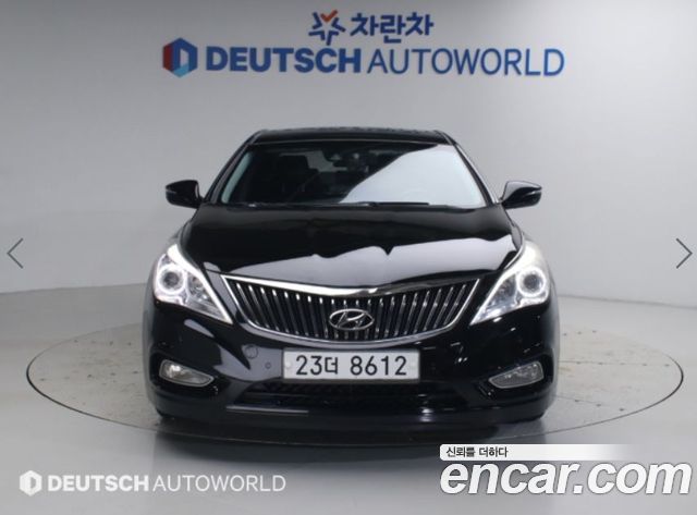 Hyundai Grandeur из Кореи Encar