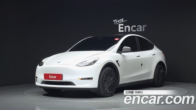 Tesla Model Y из Кореи Encar