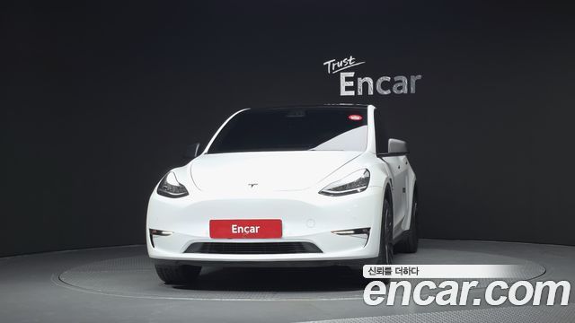 Tesla Model Y из Кореи Encar