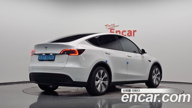 Tesla Model Y из Кореи Encar