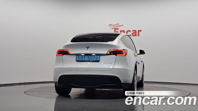 Tesla Model Y из Кореи Encar