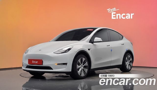 Tesla Model Y из Кореи Encar