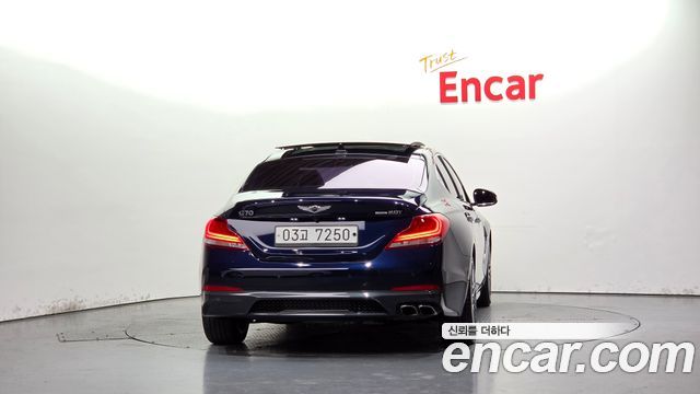Genesis G70 из Кореи Encar