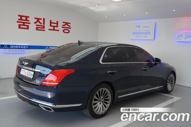 Genesis EQ900 3.3 T-GDI AWD Premiun Luxury — пробег 87 863 км — фото 4 из 5