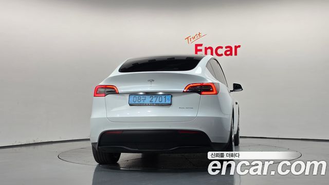 Tesla Model Y из Кореи Encar