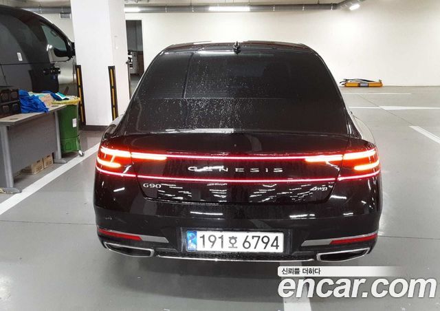 Genesis G90 Gasoline 3.5 Turbo AWD — пробег 80 812 км — фото 3 из 5